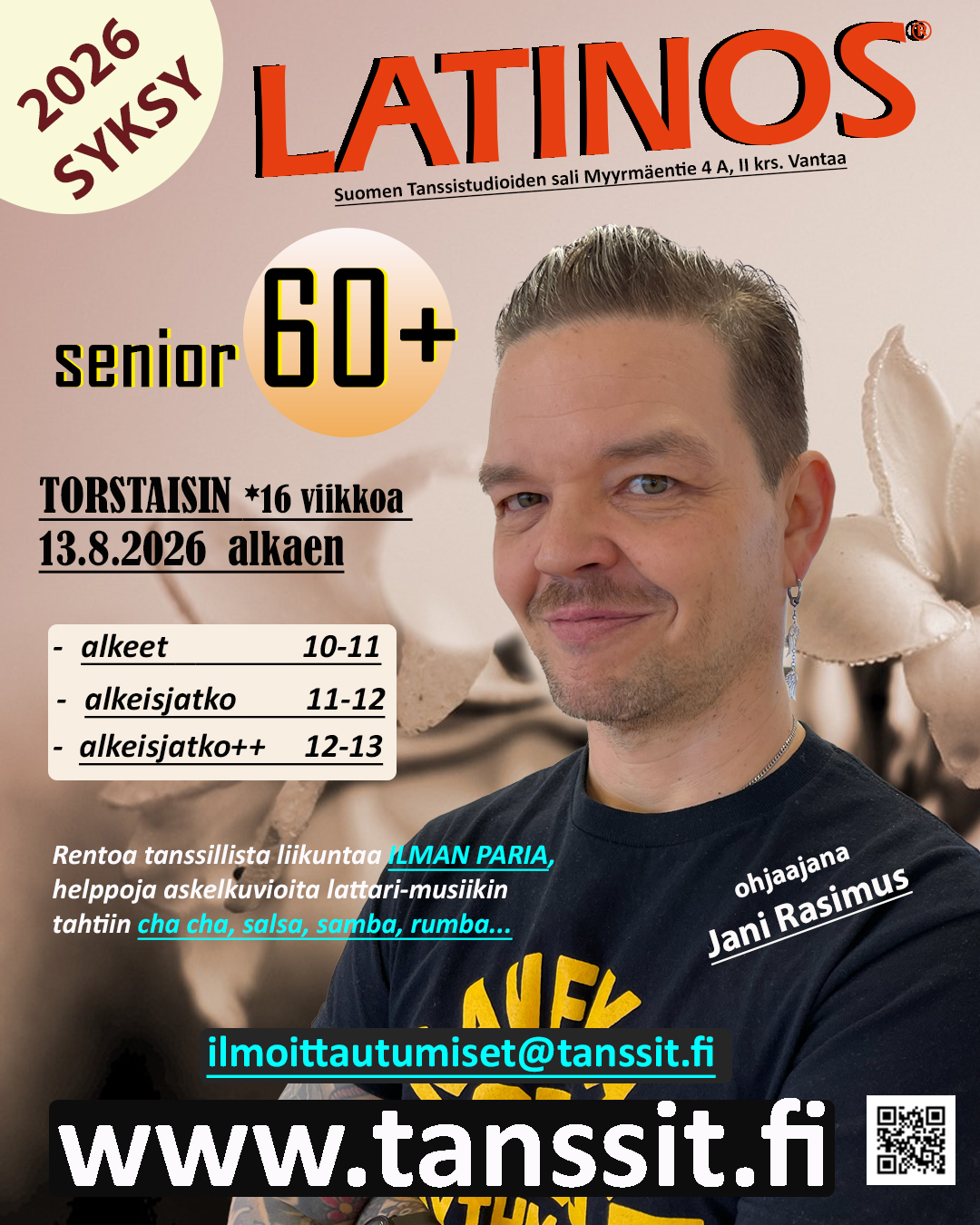 Myyrmäen LATINOS senior60+ SYKSY 2026