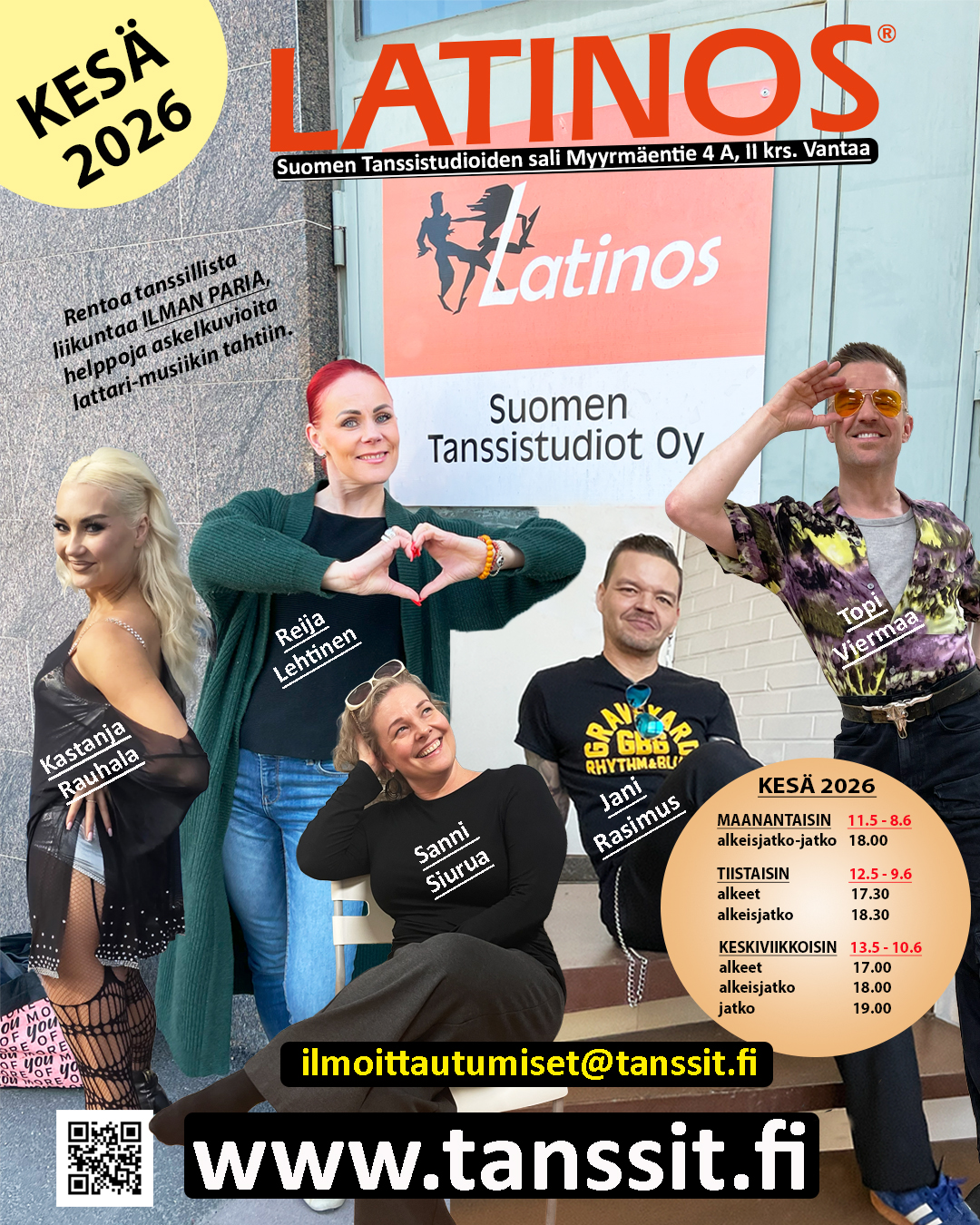 5 vko KESÄ Latinos 2026